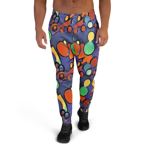 Cosmic Bubblegum on a Men's Joggers