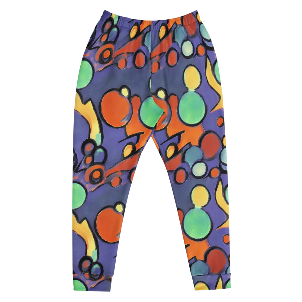 Cosmic Bubblegum on Men's Joggers — Front