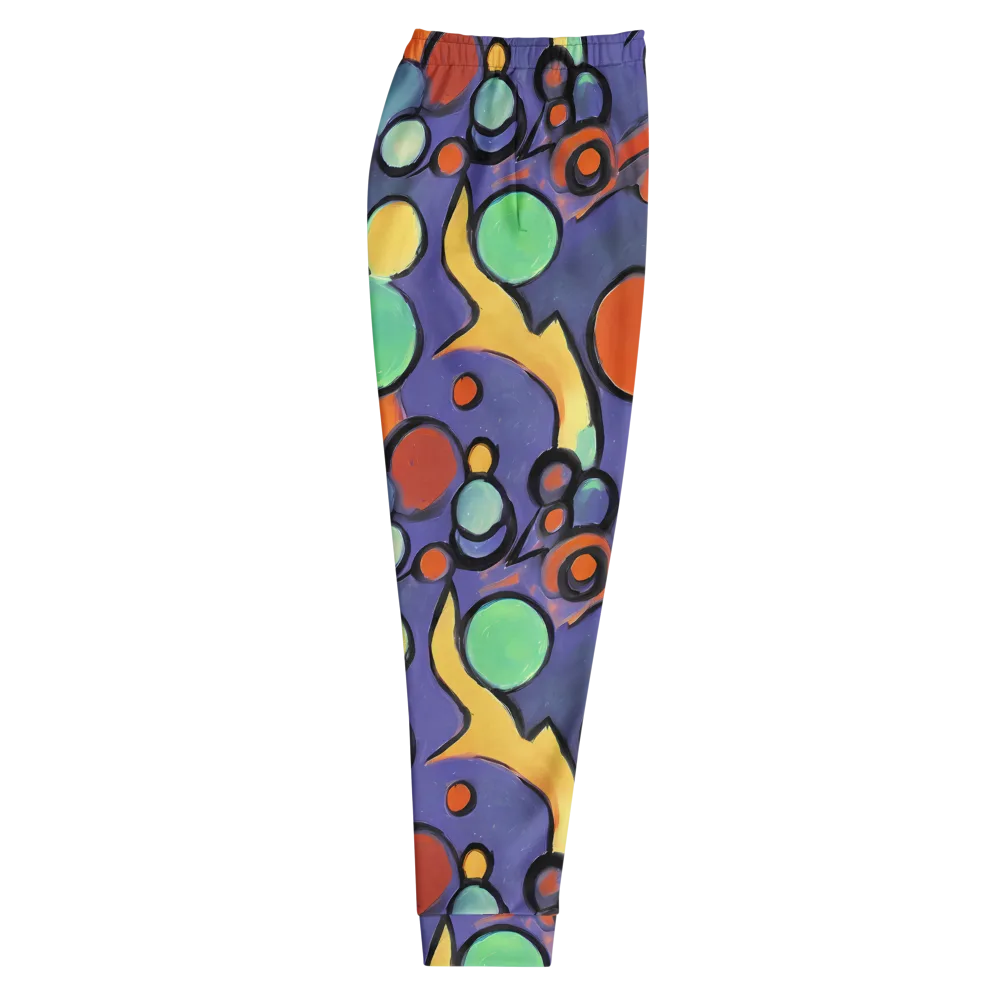 Cosmic Bubblegum on Men's Joggers — Right