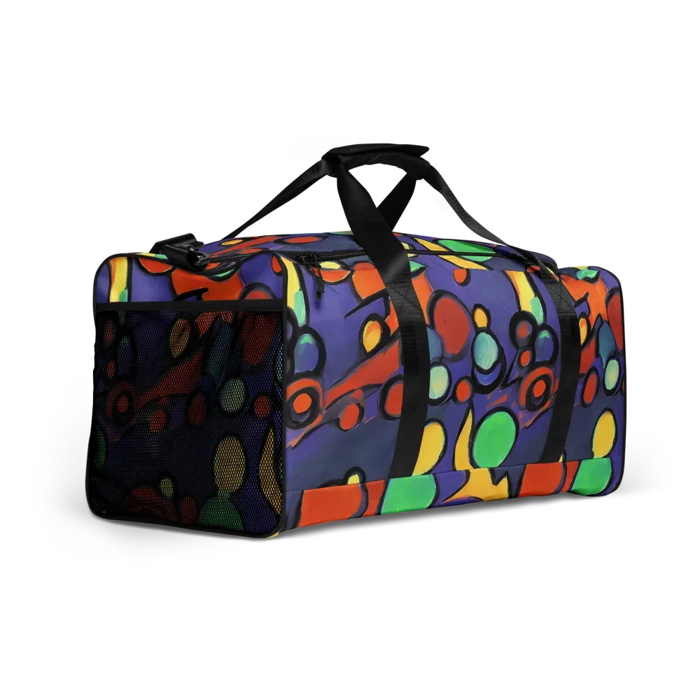 Cosmic Bubblegum on Duffle Bag — Right Front