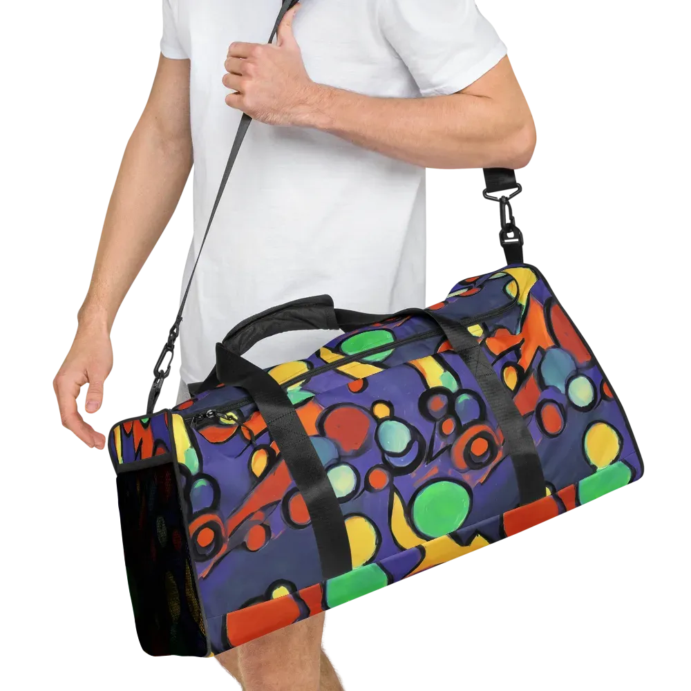 Cosmic Bubblegum on Duffle Bag — Right Front