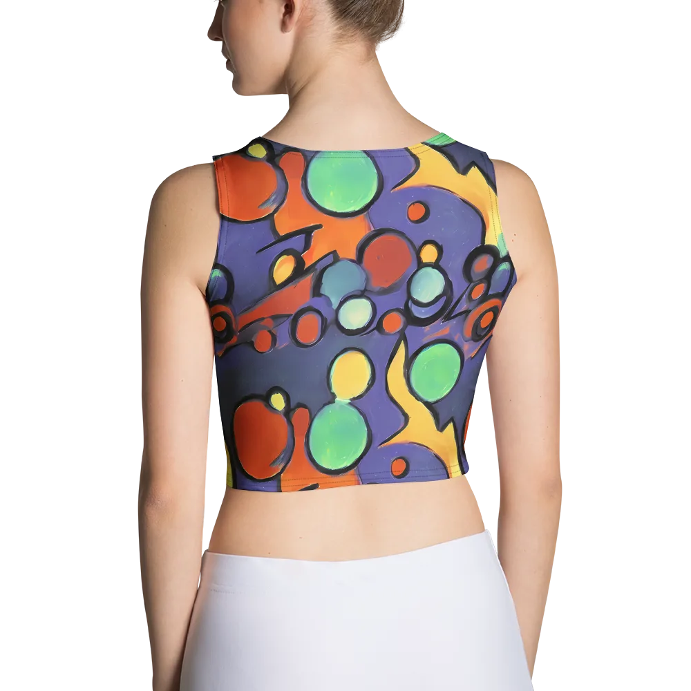 Cosmic Bubblegum on Crop Top — Back