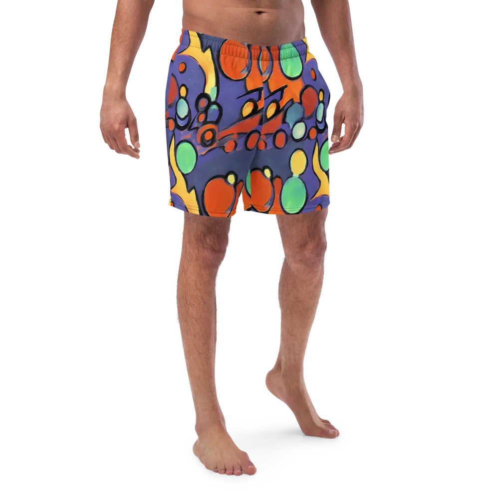 Cosmic Bubblegum on Swim Trunks — Front