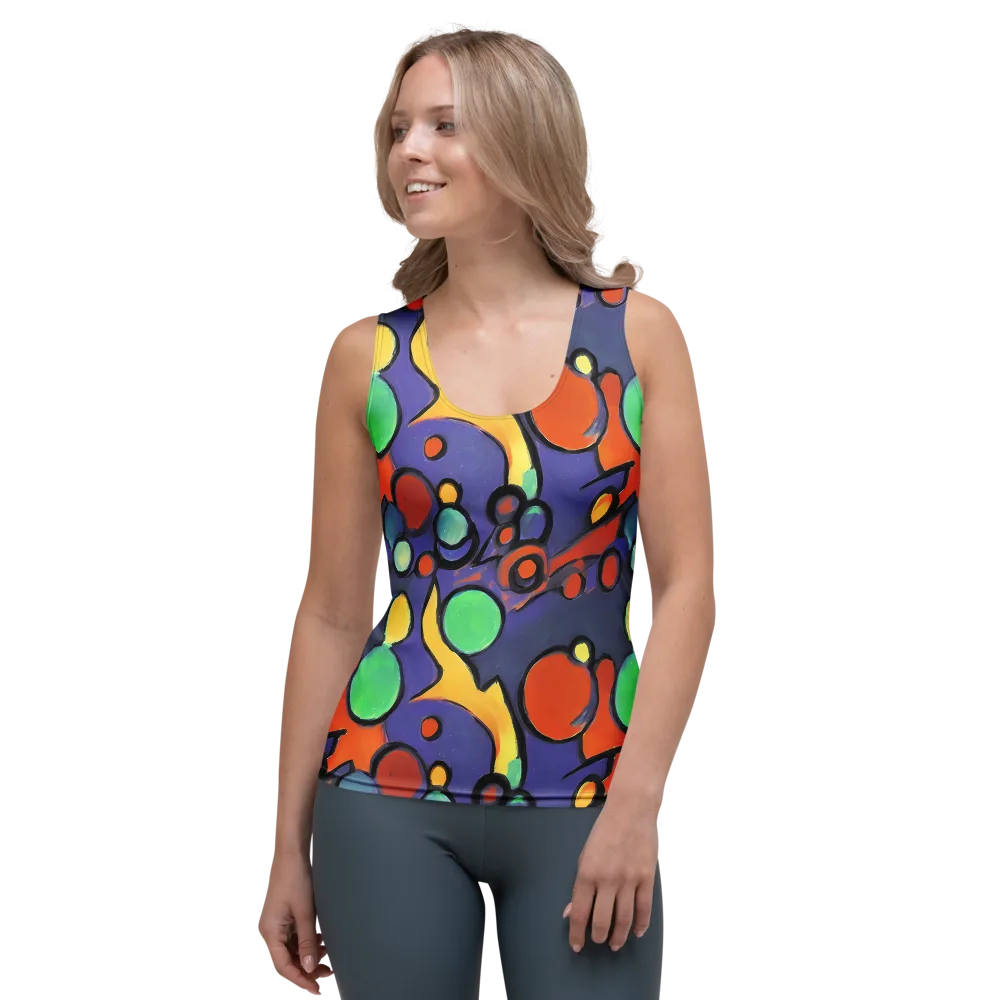 Cosmic Bubblegum on Women's Tank Top — Front