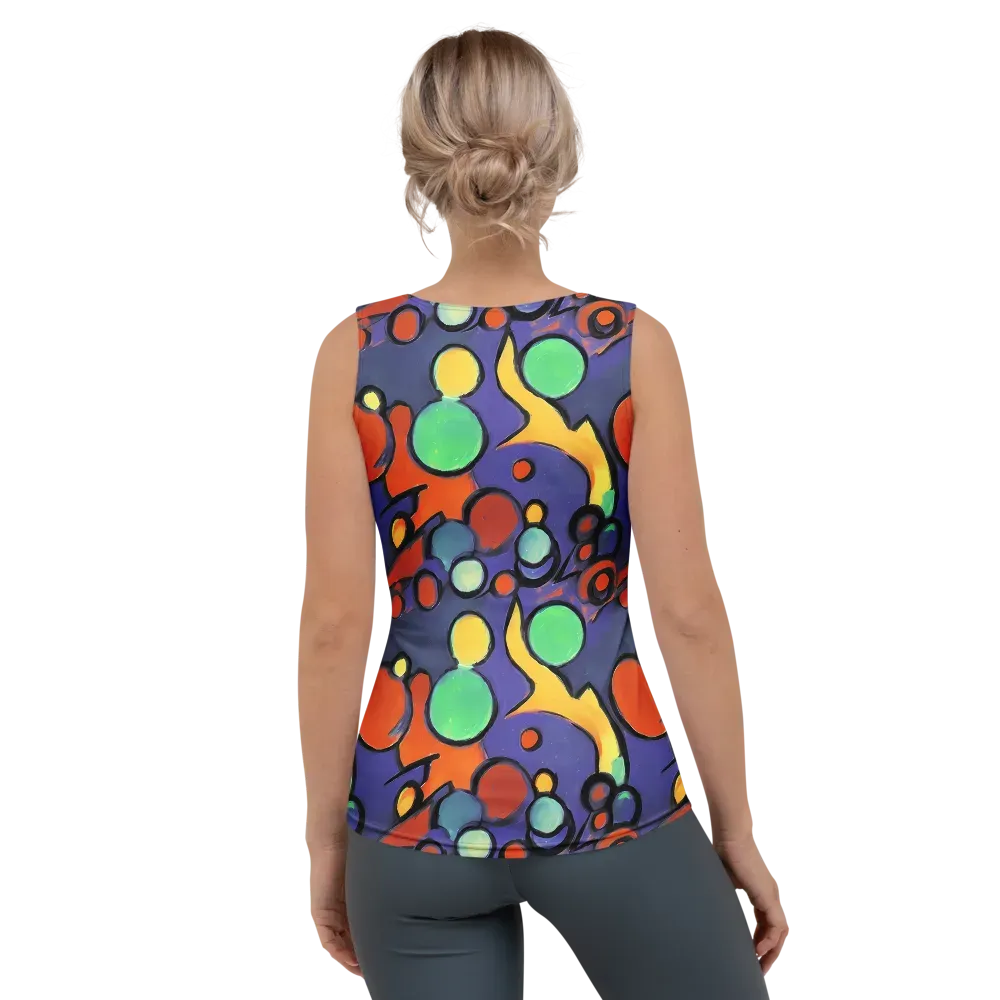 Cosmic Bubblegum on Women's Tank Top — Back