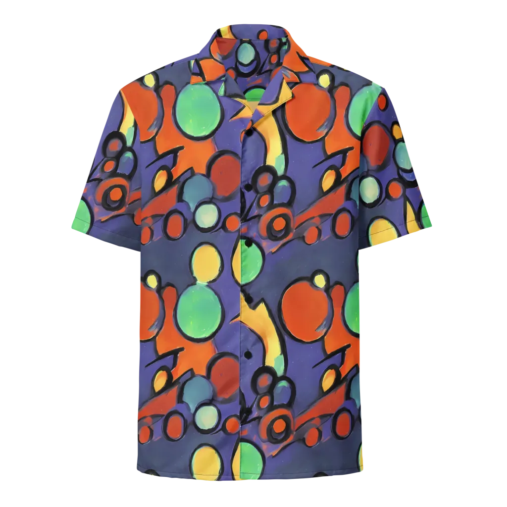 Cosmic Bubblegum on Button Shirt — Front