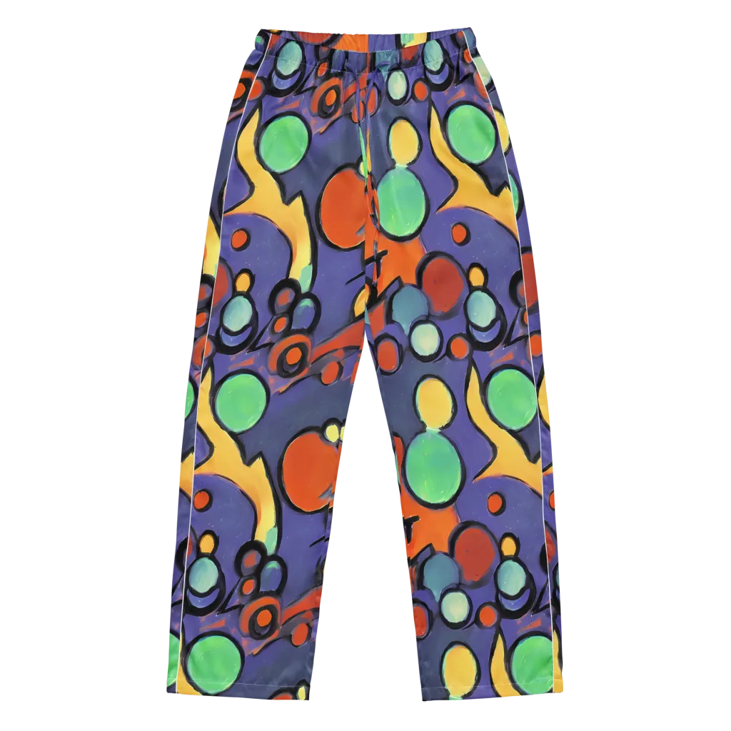 Cosmic Bubblegum on Women's Pajama Pants — Front