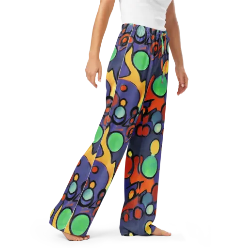 Cosmic Bubblegum on a Women's Pajama Pants