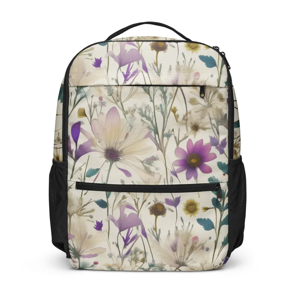 Dusk Botanica on Utility Backpack — Front