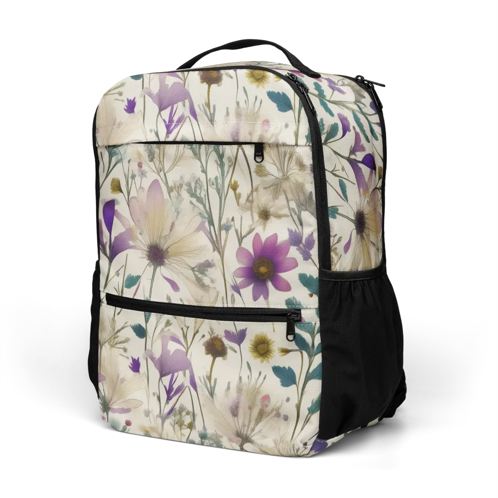 Dusk Botanica on Utility Backpack — Left Front