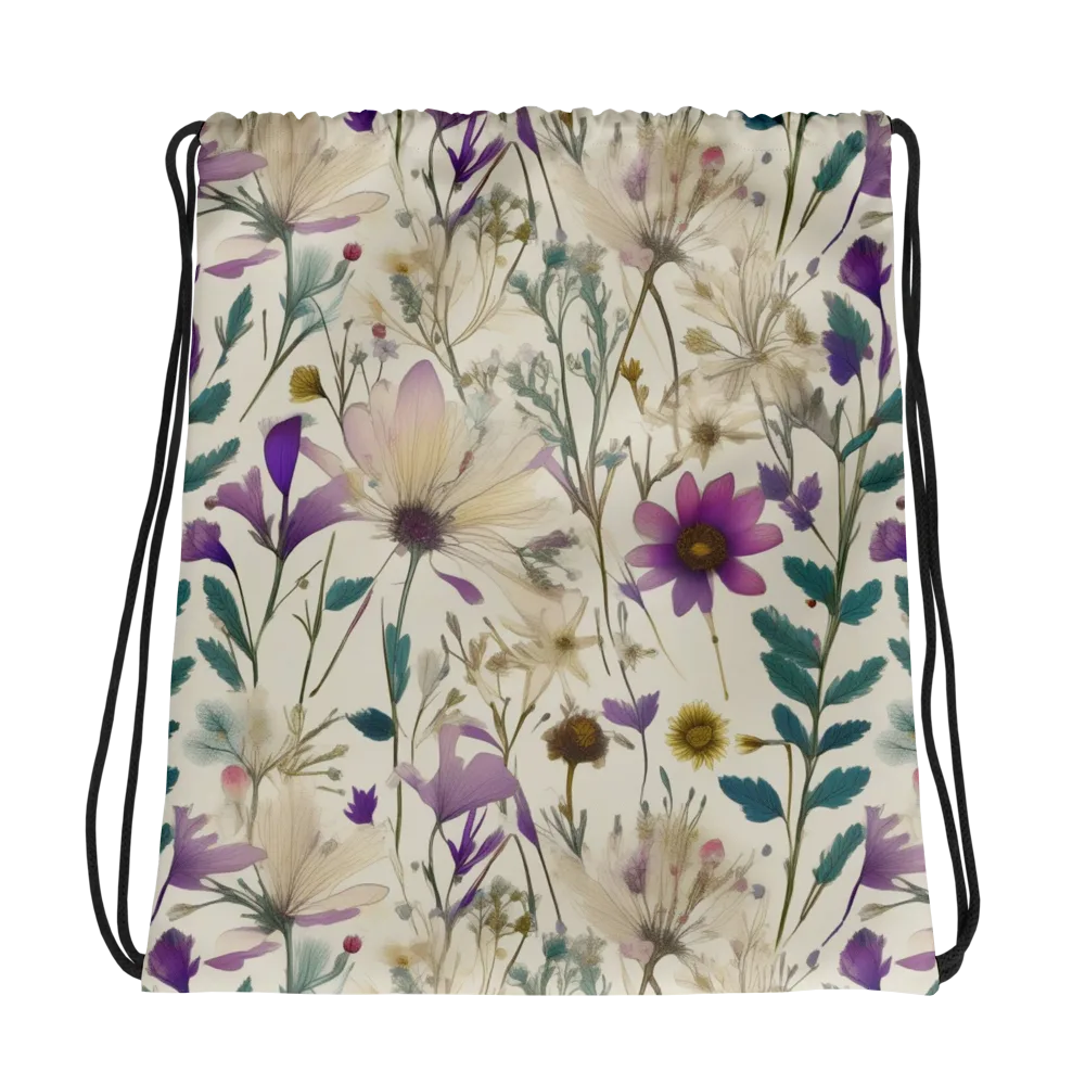 Dusk Botanica on Drawstring Bag — Photo