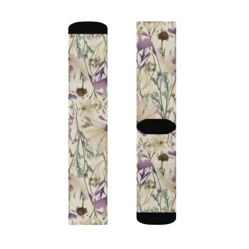 Dusk Botanica on a Socks