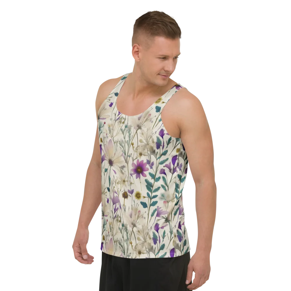 Dusk Botanica on Men's Tank Top — Left Front