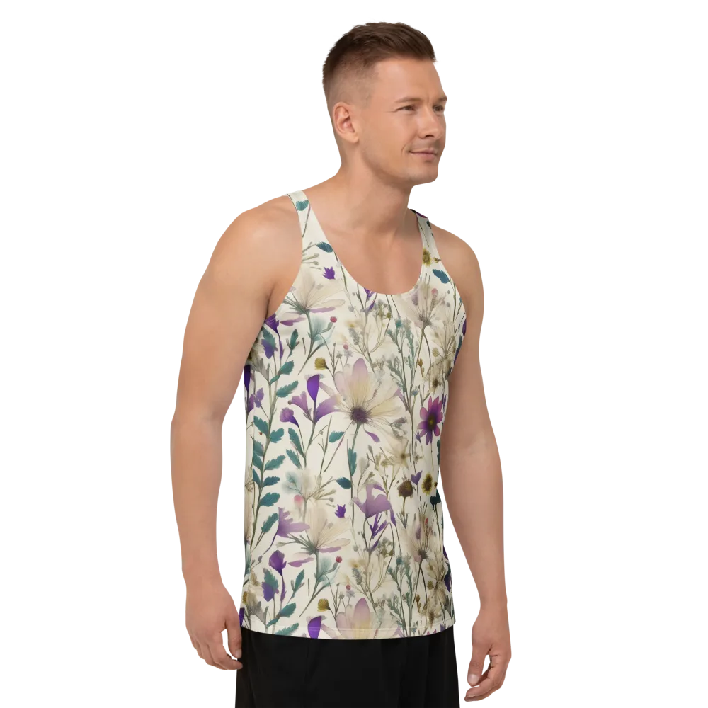 Dusk Botanica on Men's Tank Top — Right Front