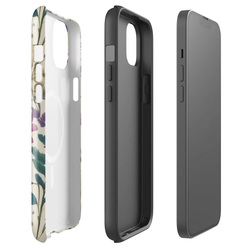 Dusk Botanica on MagSafe Tough Case for iPhone® — Front