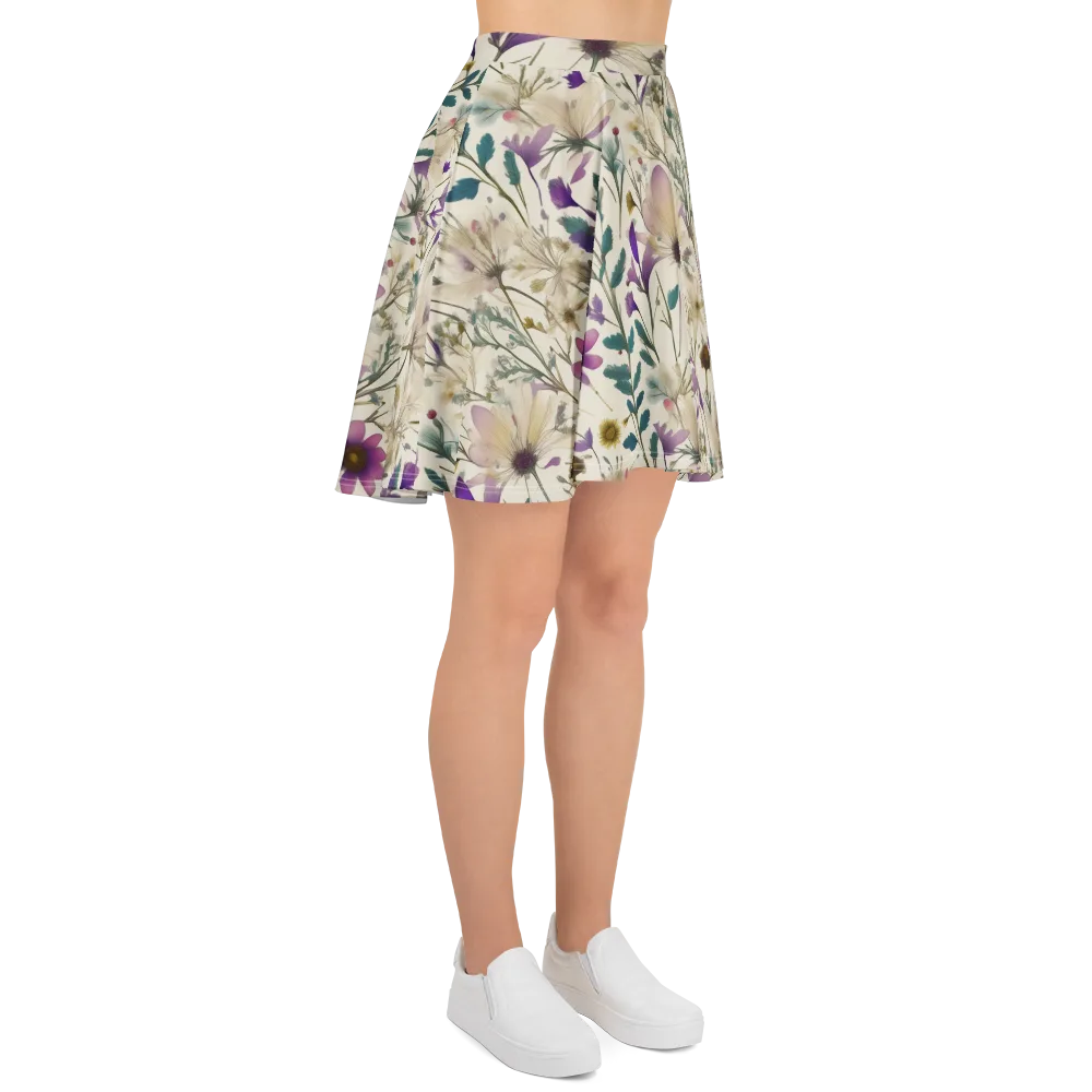 Dusk Botanica on Skater Skirt — Right