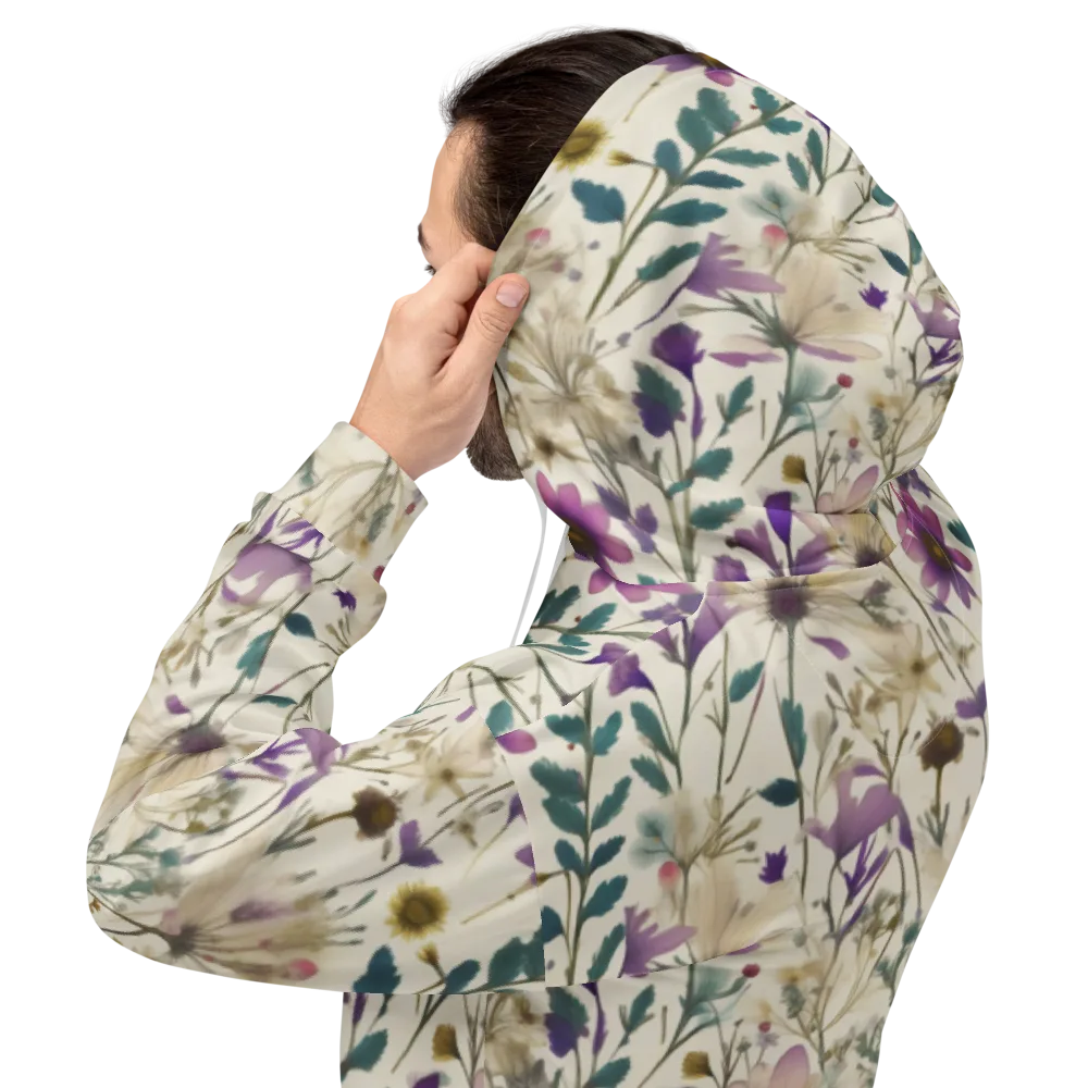 Dusk Botanica on Hoodie — Back