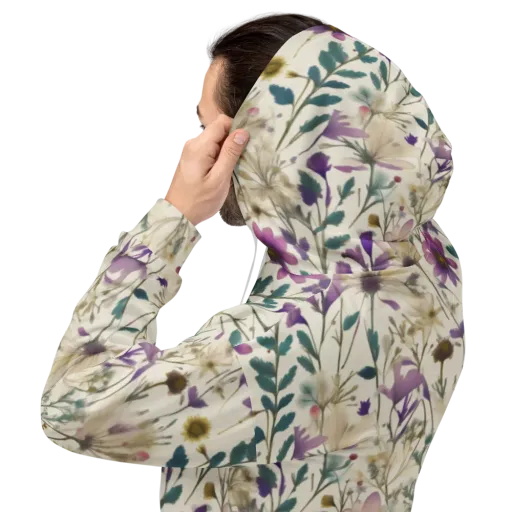 Dusk Botanica on a Hoodie