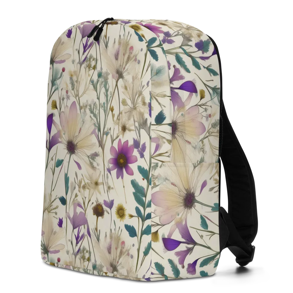 Dusk Botanica on Minimalist Backpack — Left