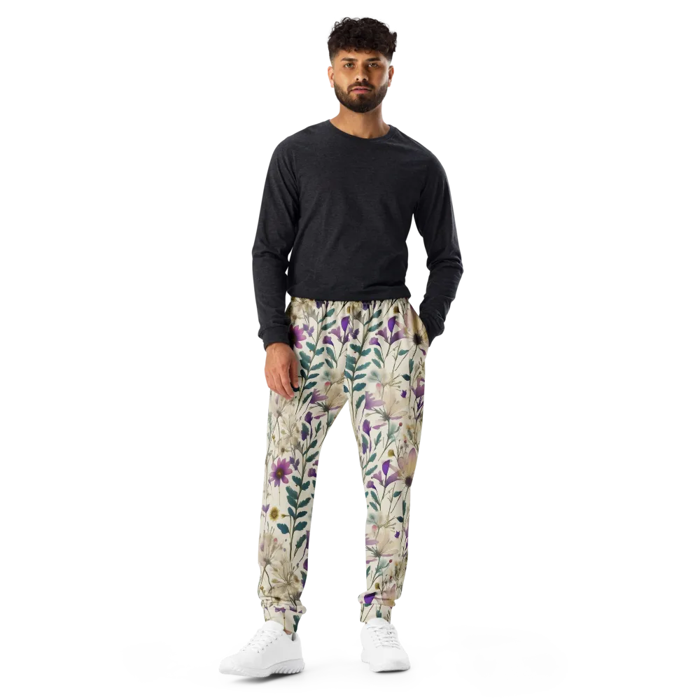 Dusk Botanica on Men's Joggers — Front