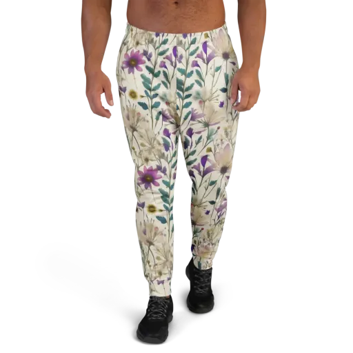 Dusk Botanica on a Men's Joggers