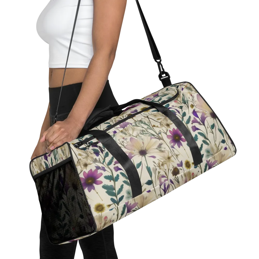 Dusk Botanica on Duffle Bag — Front