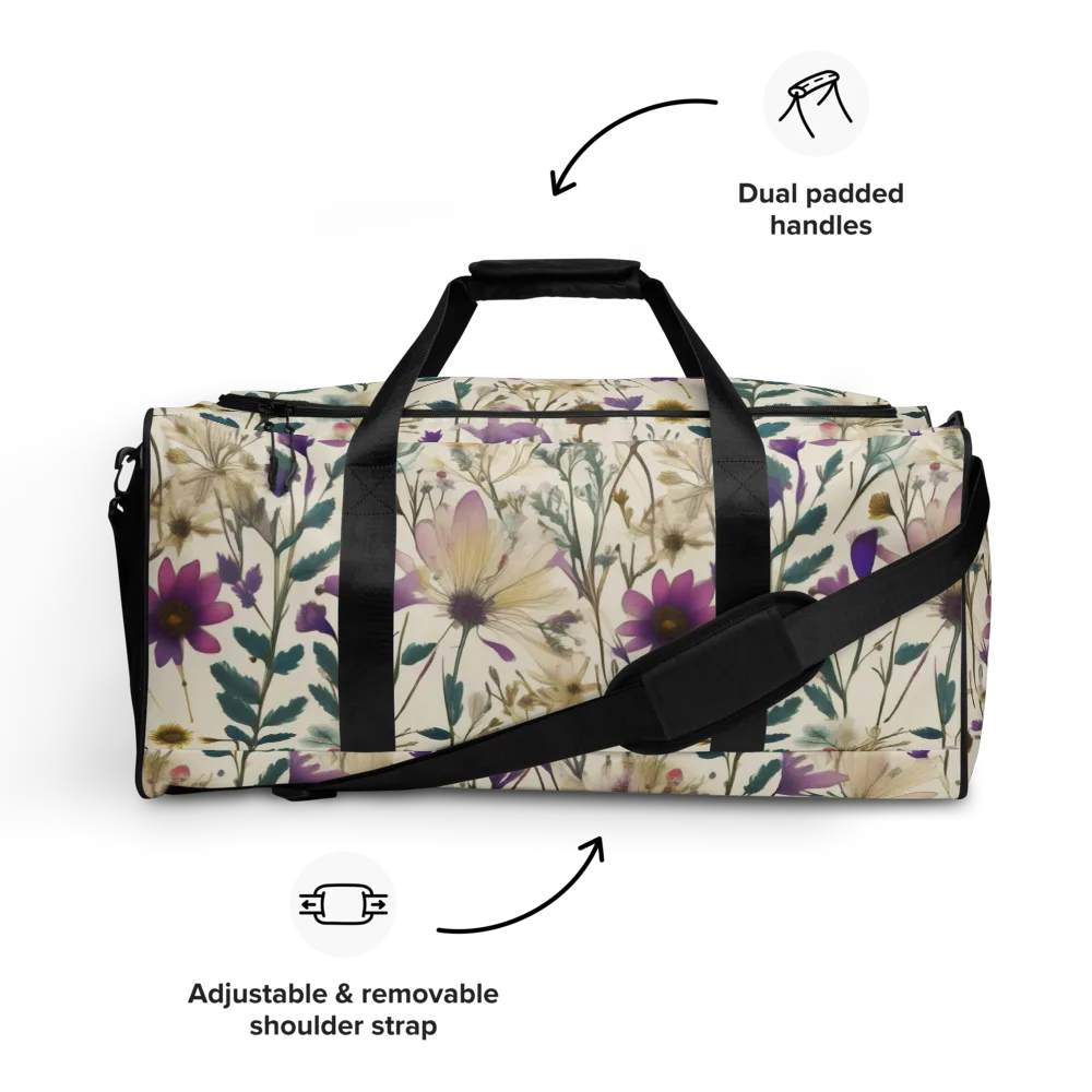 Dusk Botanica on Duffle Bag — Front