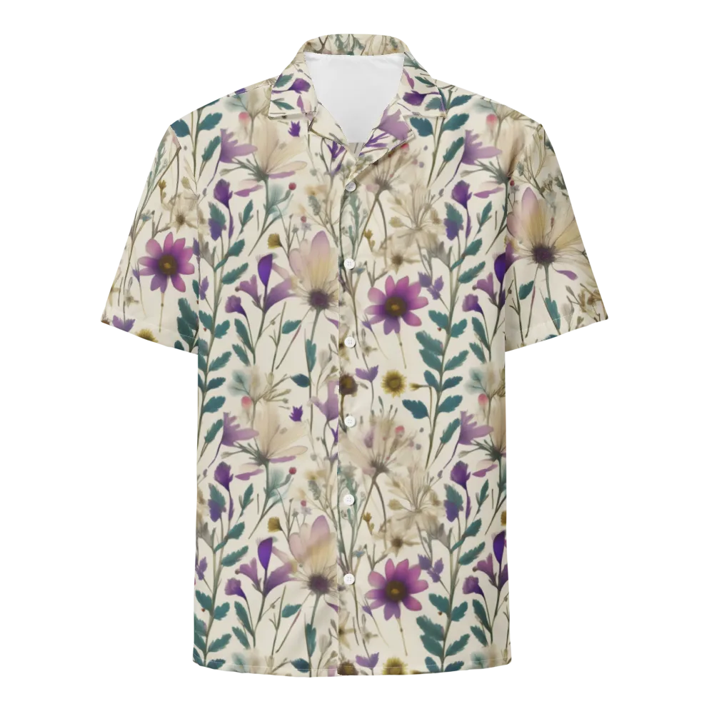 Dusk Botanica on Button Shirt — Front