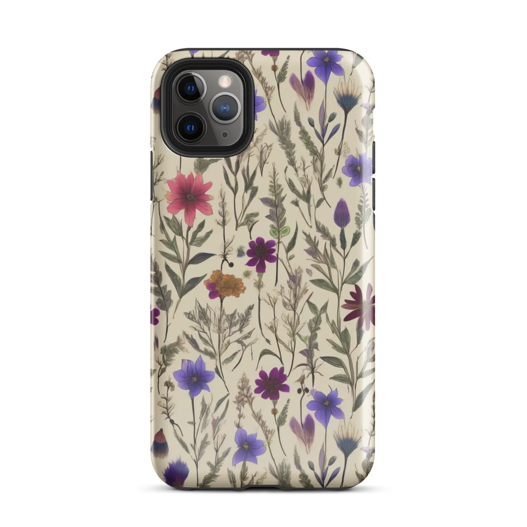 Wildflower Herbarium on Tough Case for iPhone® — Front