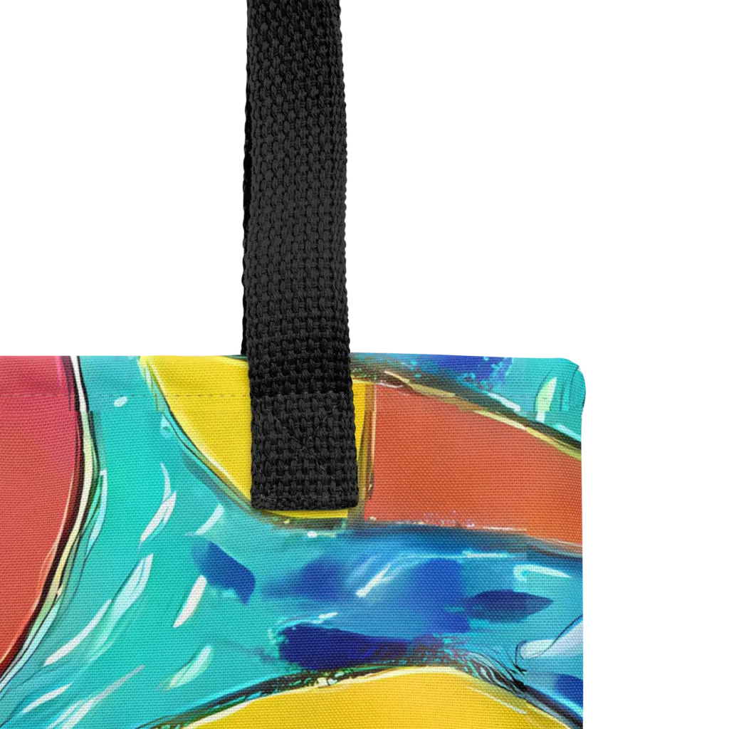 Aqua Uproar on Tote Bag — Product details