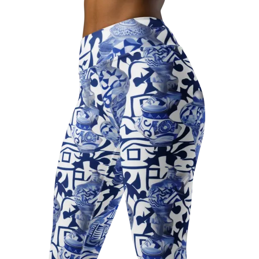 Cobalt Ceramics on a Yoga Leggings