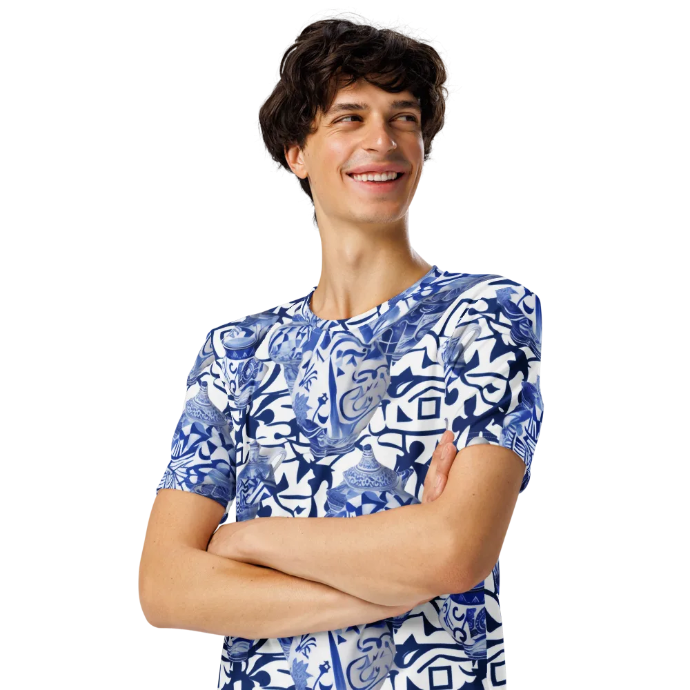Cobalt Ceramics on Men's Crew Neck T-Shirt — Left Front