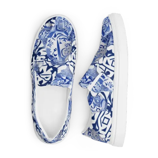 Cobalt Ceramics on a Men's Slip-On Canvas Shoes