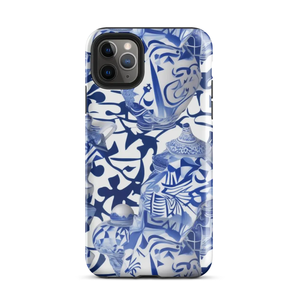 Cobalt Ceramics on Tough Case for iPhone® — Front