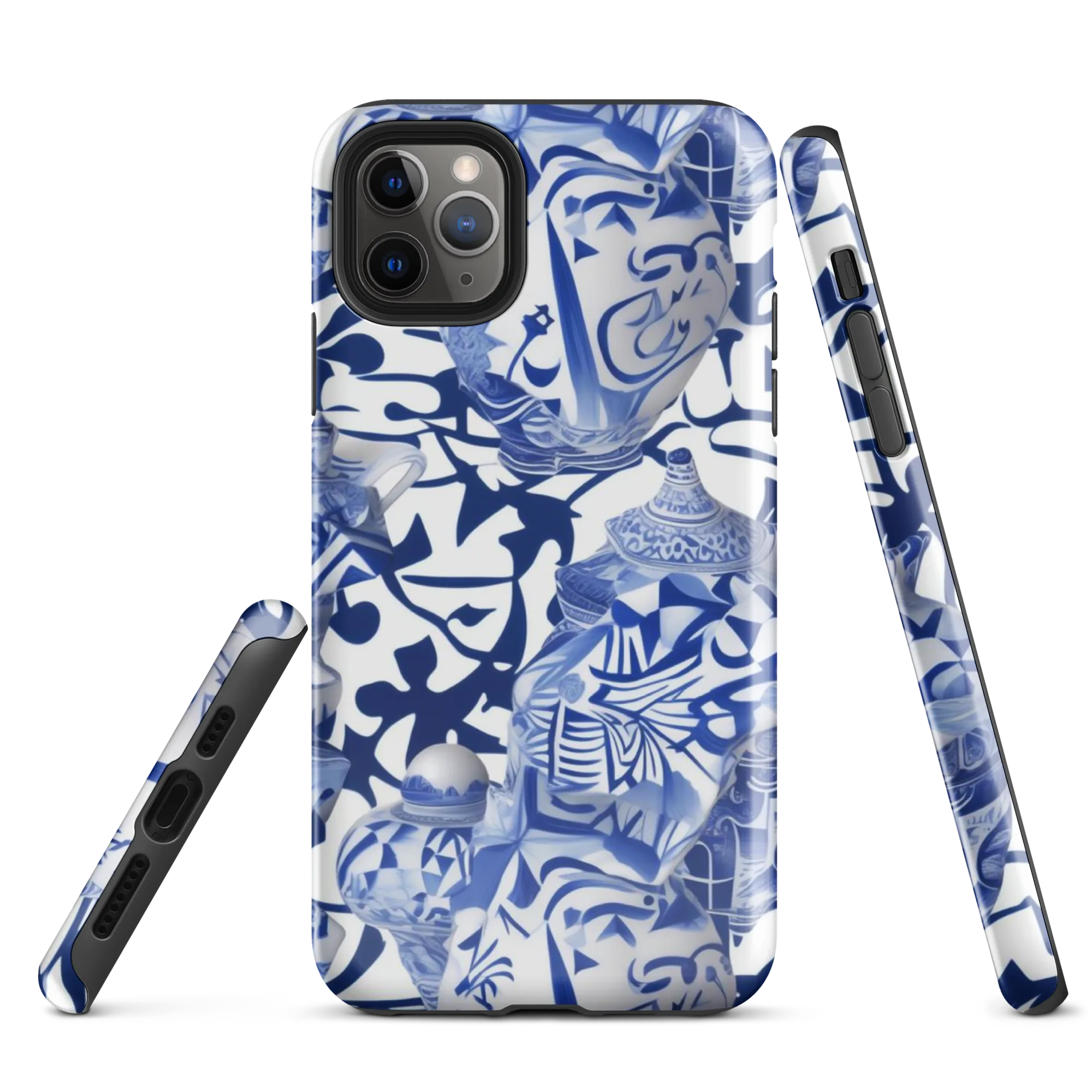 Cobalt Ceramics on Tough Case for iPhone® — Front