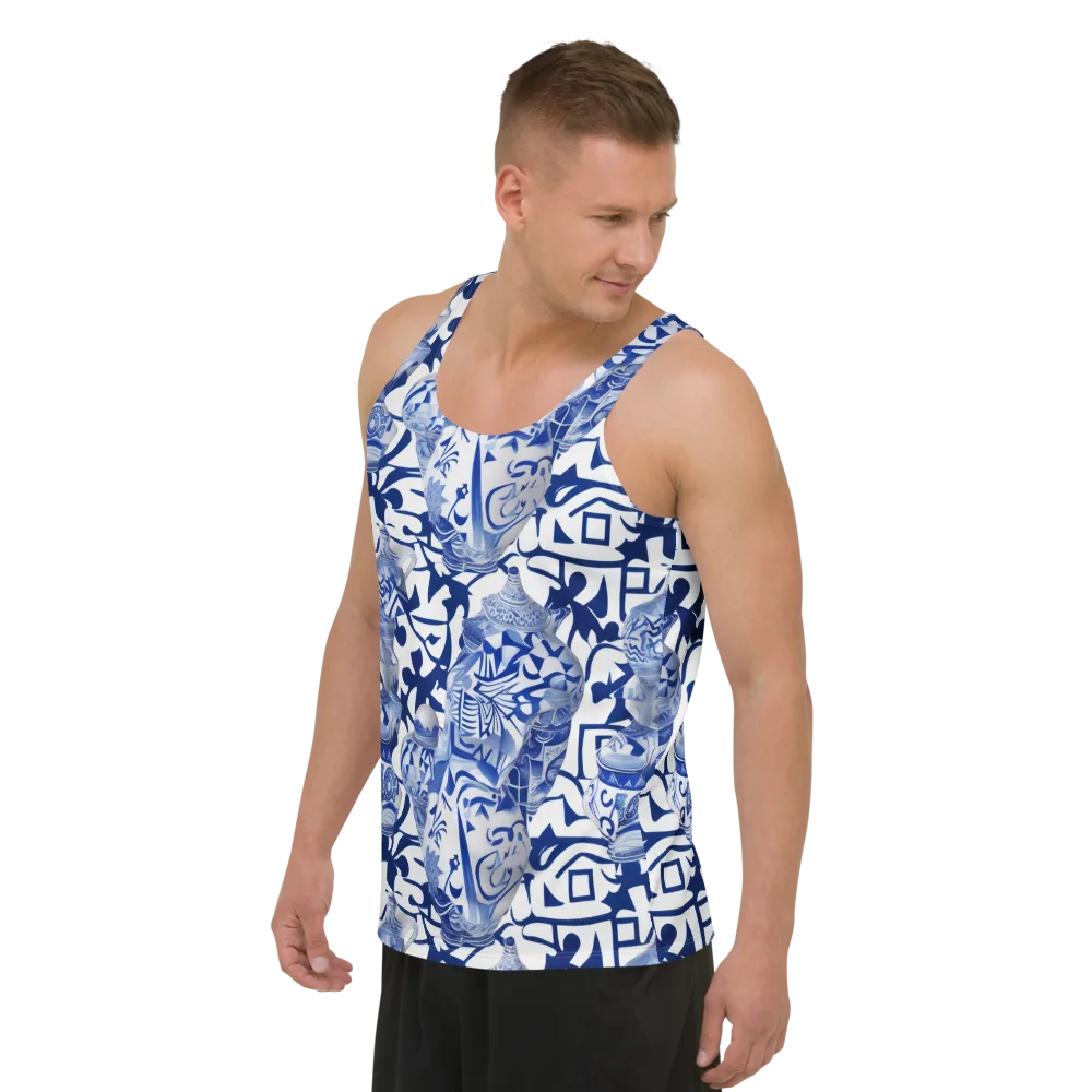 Cobalt Ceramics on Men's Tank Top — Left Front