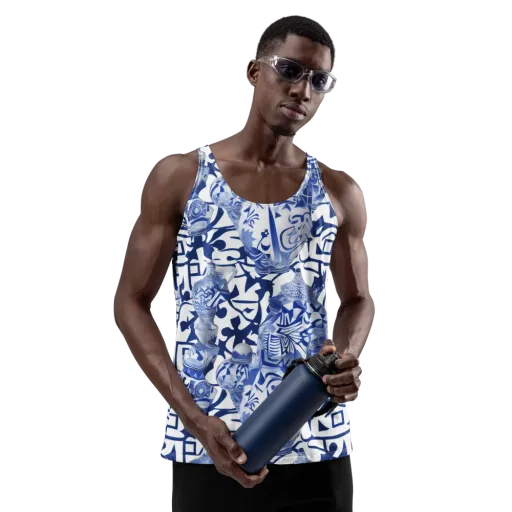 Cobalt Ceramics on a Men's Tank Top