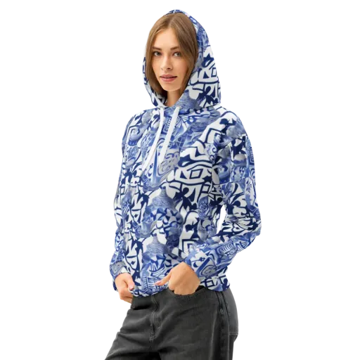 Cobalt Ceramics on a Cotton Hoodie