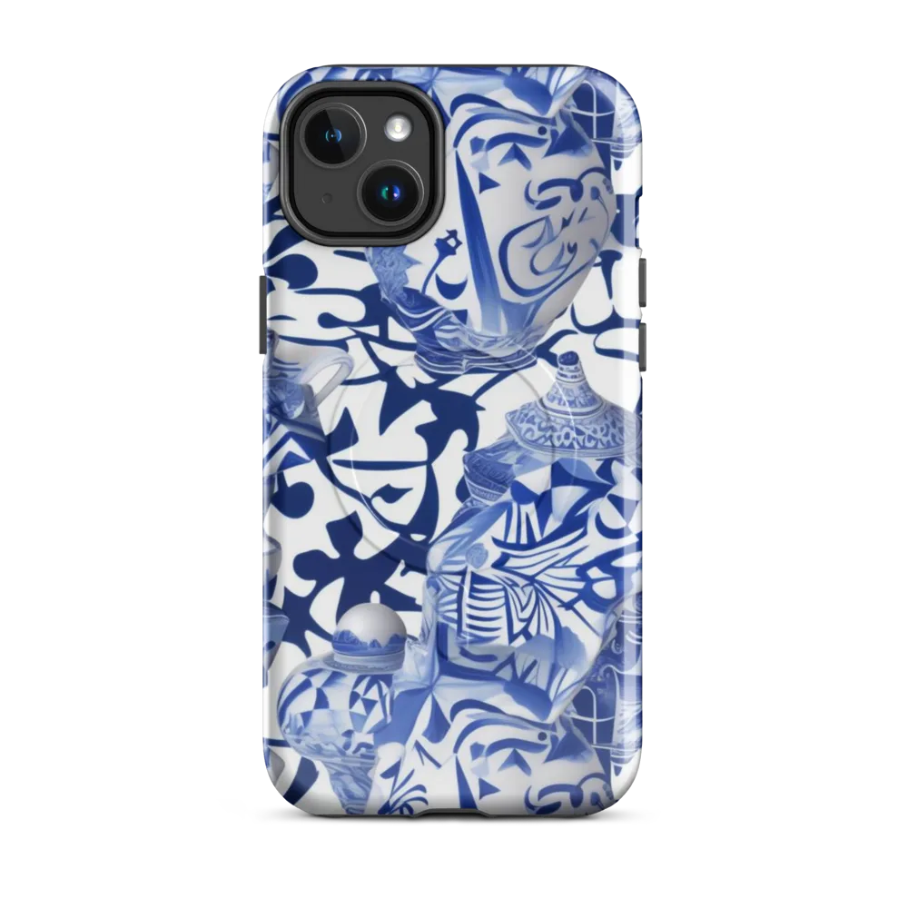 Cobalt Ceramics on MagSafe Tough Case for iPhone® — Front