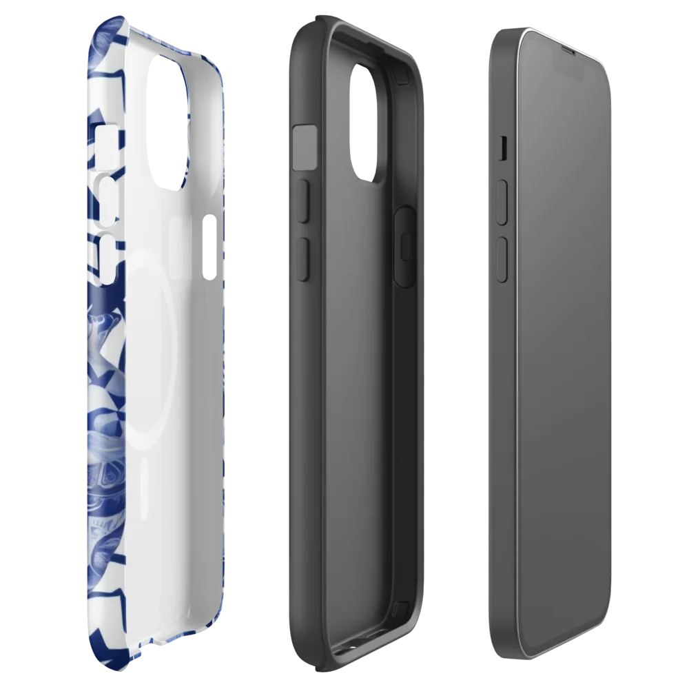 Cobalt Ceramics on MagSafe Tough Case for iPhone® — Front
