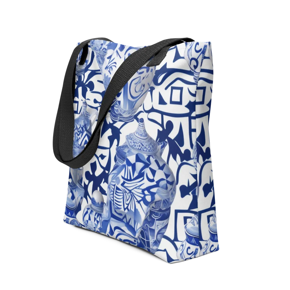 Cobalt Ceramics on Tote Bag — Front