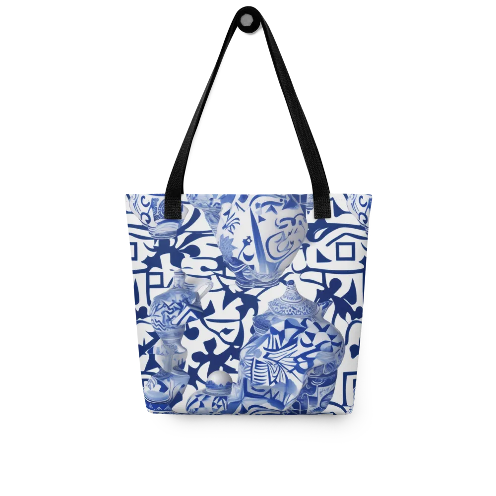 Cobalt Ceramics on Tote Bag — Front