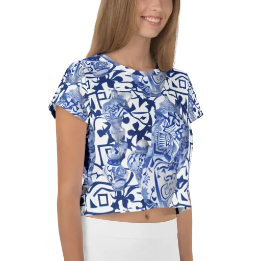 Cobalt Ceramics on a Crop Tee
