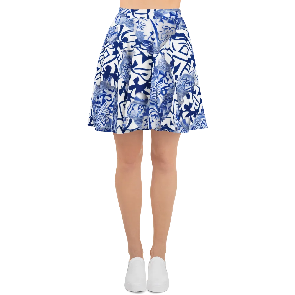 Cobalt Ceramics on Skater Skirt — Front
