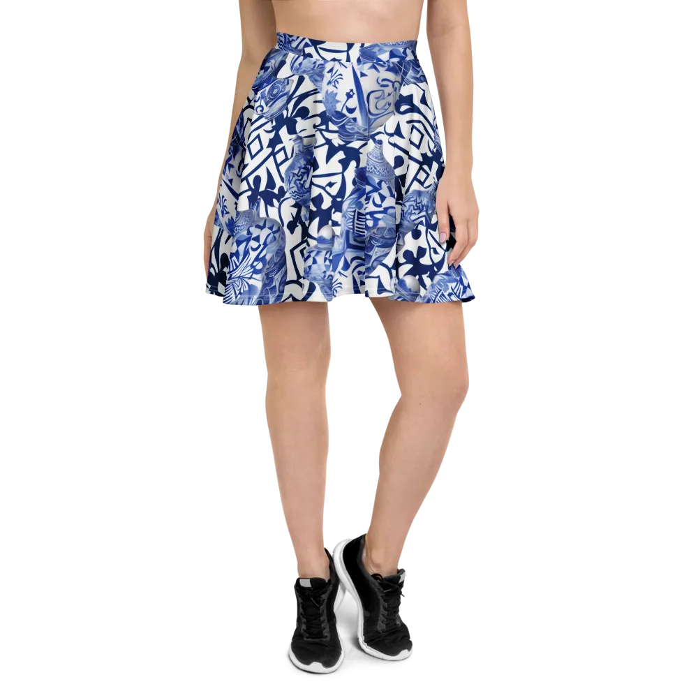 Cobalt Ceramics on Skater Skirt — Front