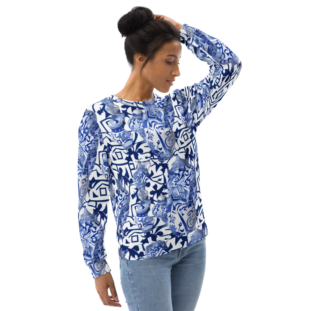 Cobalt Ceramics on Sweatshirt — Right Front