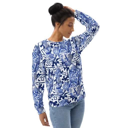 Cobalt Ceramics on a Sweatshirt