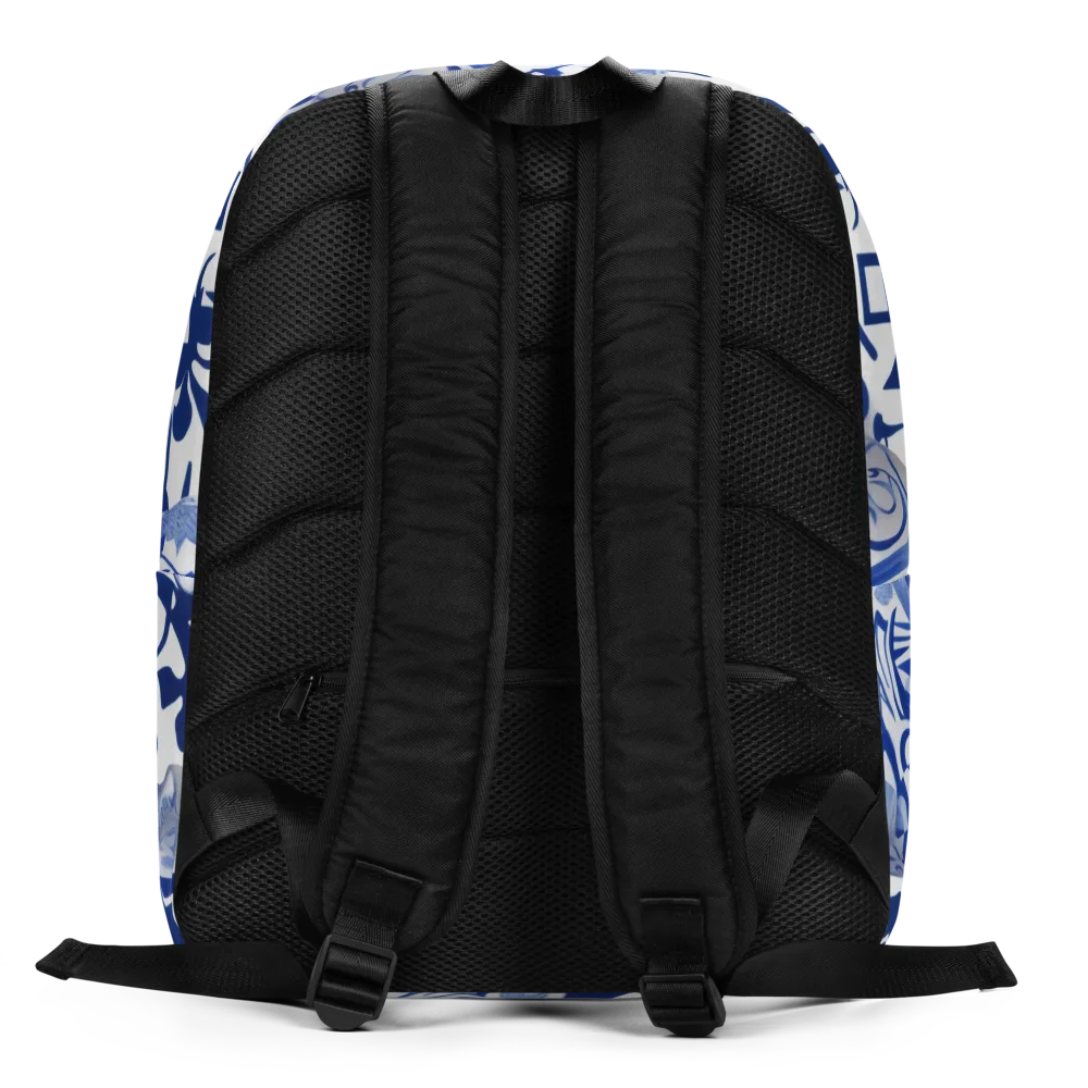 Cobalt Ceramics on Minimalist Backpack — Back