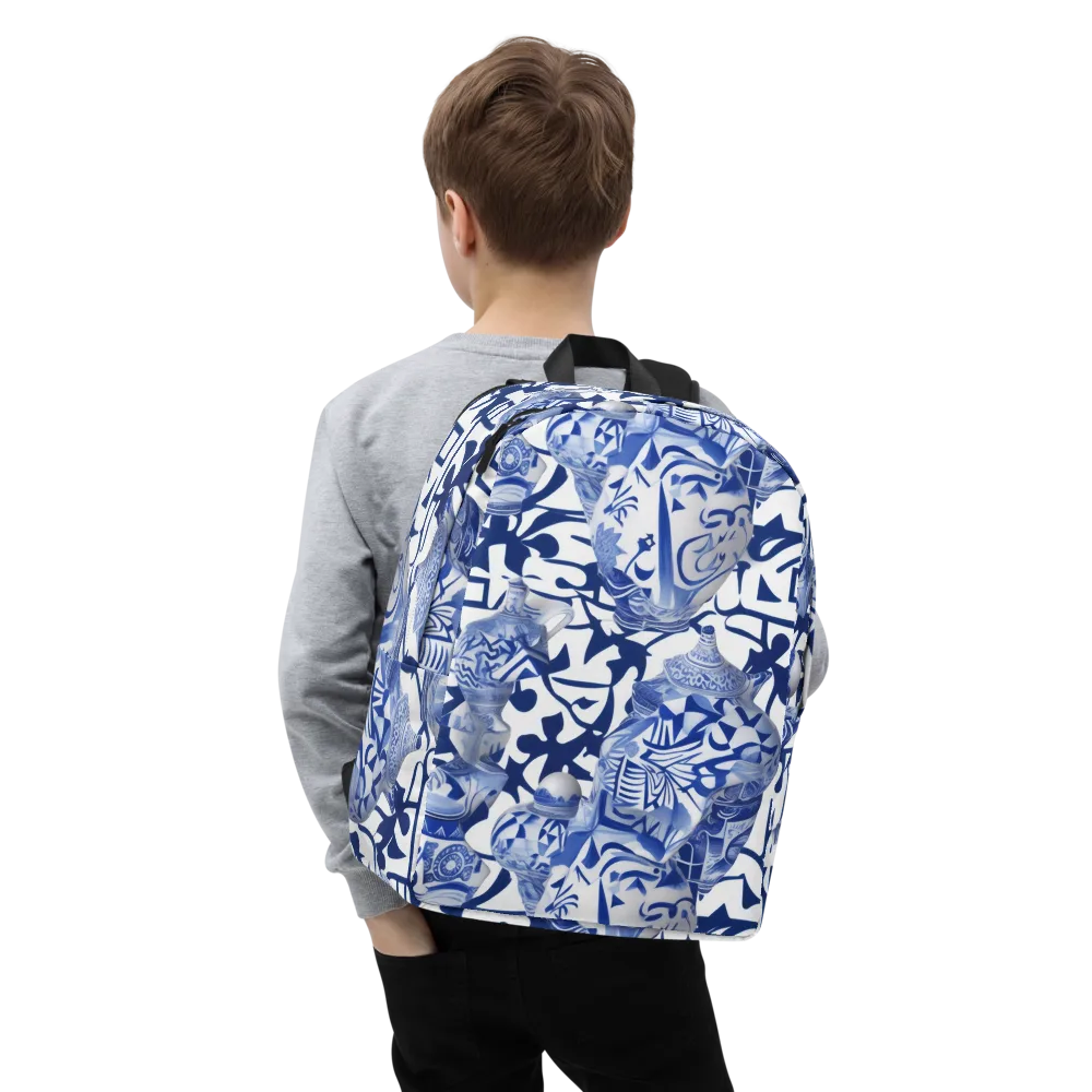 Cobalt Ceramics on Minimalist Backpack — Zoomed-in