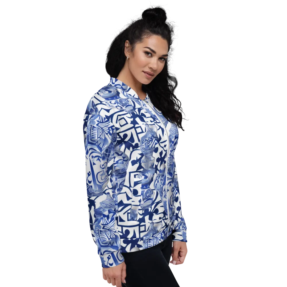 Cobalt Ceramics on Bomber Jacket — Right